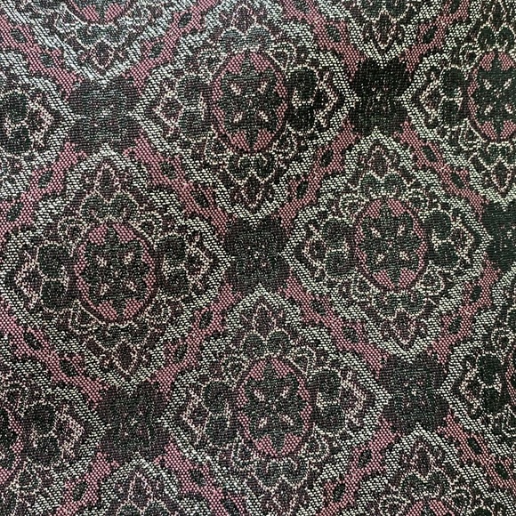 Victor Costa Elegant Cocktail Sheath Sleeveless Metallic Women's 8 Purple - Picture 10 of 11